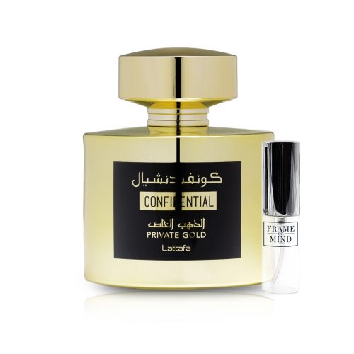 Lattafa Confidential Private Gold- EDP dekant 5ml