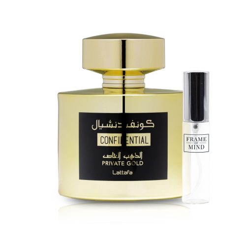 Lattafa Confidential Private Gold- EDP dekant 10ml
