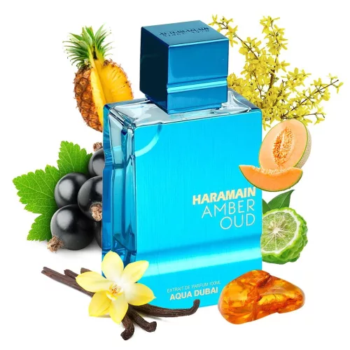 Al Haramain Amber Oud Aqua Dubai - EDP uniszex parfüm 75 ml