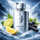 Fragrance World Night Club Silver EDP férfi parfüm 100 ml