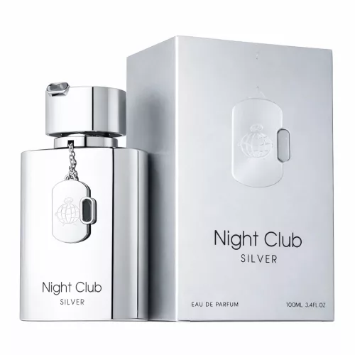 Fragrance World Night Club Silver EDP férfi parfüm 100 ml