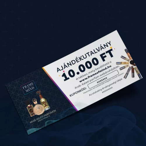 Ajándékutalvány 10000.- Ft